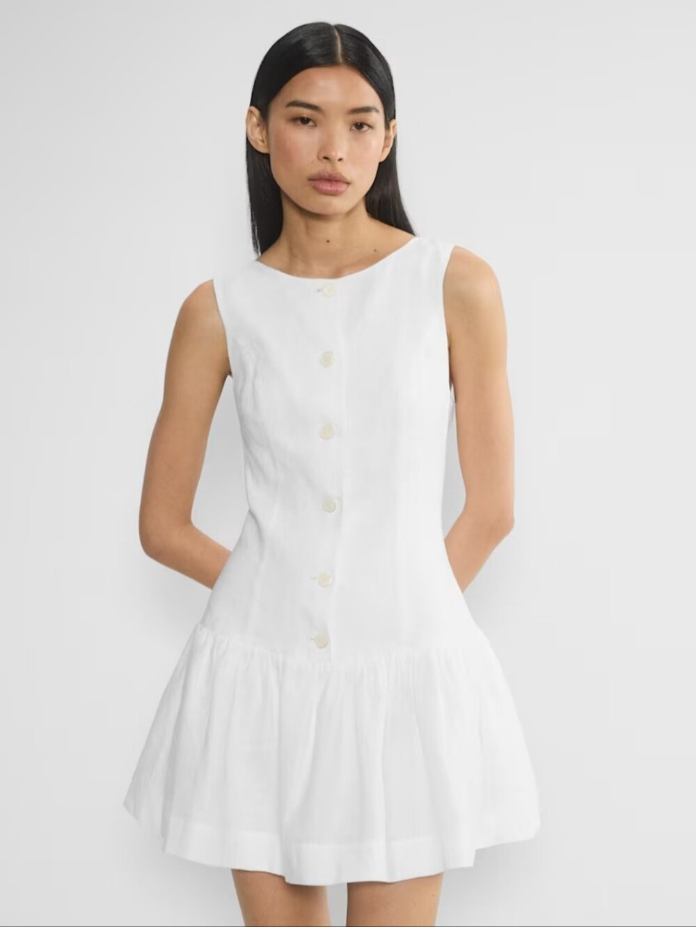 Wilfred Snapdragon Linen Dress (Size 6)